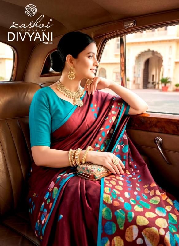 Kashvi divyani vol 8 saree online wholesale clothing distributors